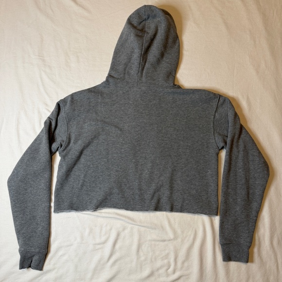 Wild Fable Gray Cropped Hoodie Small - Picture 2 of 7